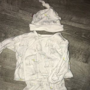 Magnetic Me 2 piece kimono shirt/pants newborn hat